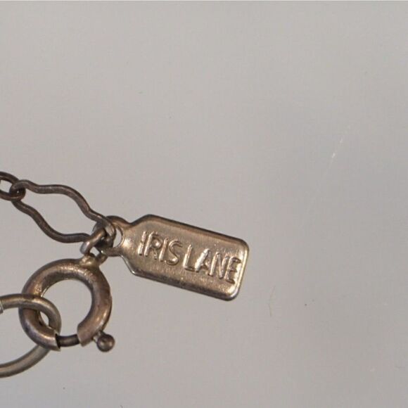 Vintage Iris Lane Necklace 1980s Designer Signed Beach Boho One of a Kind - Picture 6 of 8